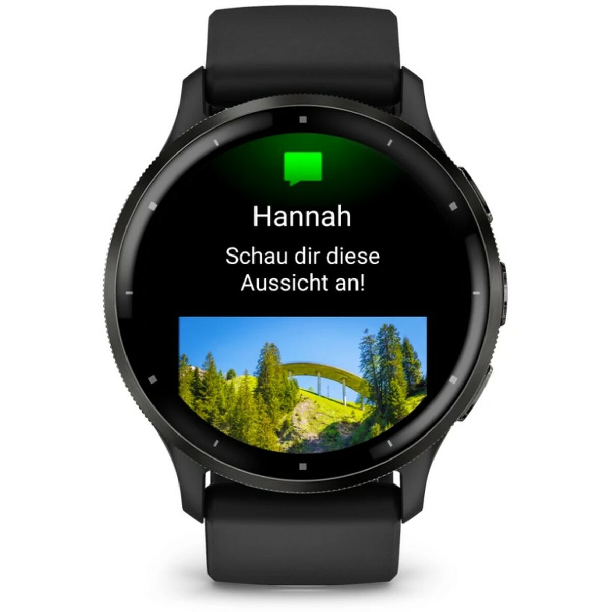 Pametna Ura Garmin Črna 1,4"